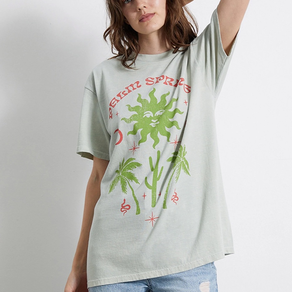 Palm Springs California Oversized T-Shirt